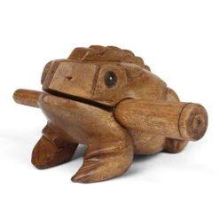 Croaking Frog Guiro - 6" -CARVED CULTURE Sale 237 987 2