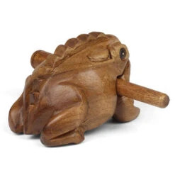 Croaking Frog Guiro - 6" -CARVED CULTURE Sale 237 987 7429