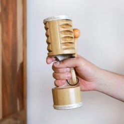 Jati Guiro Drum Shaker -CARVED CULTURE Sale 3 in one drum shaker scraper