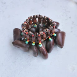 Agba Instruments Bundle -CARVED CULTURE Sale Agba instruments bundle agba wrist shaker close up