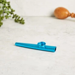 Hechi Kazoo -CARVED CULTURE Sale Blue metal kazoo flute whistle