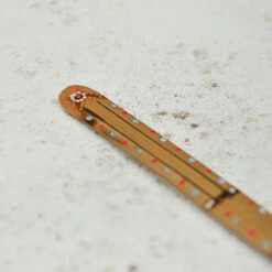 Karinding Jaw Harp - Painted -CARVED CULTURE Sale Close Up of Karinding Jaw Harp Painted Design