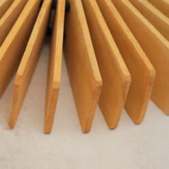 Kokoriko -CARVED CULTURE Sale Close Up of Wooden Kokoriko Slats