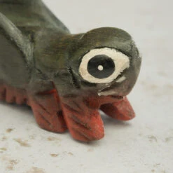 Cricket Guiro & Stick -CARVED CULTURE Sale Close up of wooden cricket guiro face