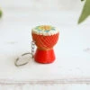 Djembe Drum Keyring Keychain