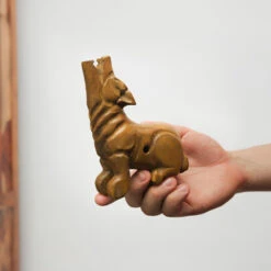 Wolf Whistle -CARVED CULTURE Sale Howling Wolf Whistle Handheld Wooden Instrument