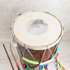 Front Page 7 Front Page -CARVED CULTURE Sale Indian Fancy Dhol drum head