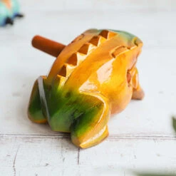 Kon Tum Guiro - 5" -CARVED CULTURE Sale Kon Tum Guiro Back