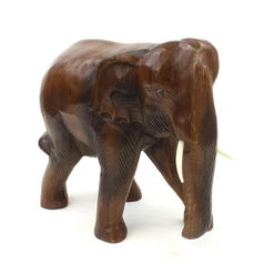 Thai Elephant Figure 17 Thai Elephant Figure -CARVED CULTURE Sale Large elephant figure white background