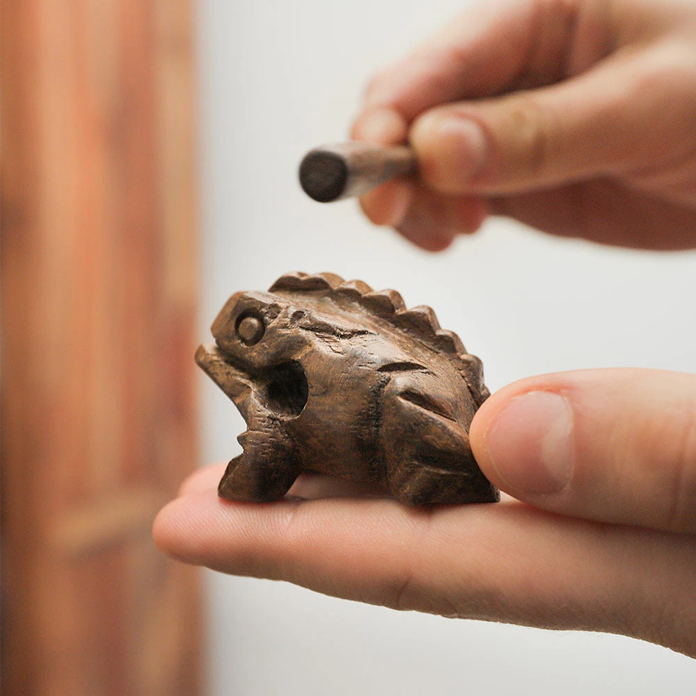 Croaking Frog Guiro - 2" 1 Croaking Frog Guiro - 2"