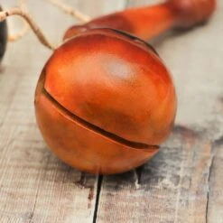 Vietnamese Lotus Clacker 10 Vietnamese Lotus Clacker -CARVED CULTURE Sale Vietnamese Lotus Clacker Block Close Up