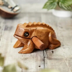 Croaking Frog Guiro - 6"