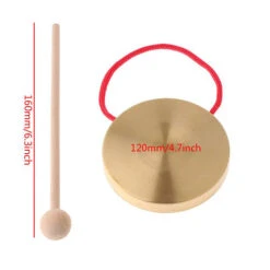 Xiao Mini Gong -CARVED CULTURE Sale brass gong and beater dimensions