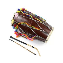 Bhangra Dhol Drum -CARVED CULTURE Sale bright indian dhol drum with beaters