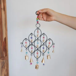 Cast Iron Wind Chime 11 Cast Iron Wind Chime -CARVED CULTURE Sale cast iron windchime scale