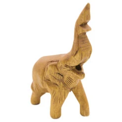 Front Page 23 Front Page -CARVED CULTURE Sale close up wooden carved elephant flute