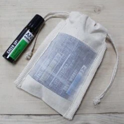 Essential Oil Rollerball Blends (5 Units) -CARVED CULTURE Sale cotton window pouch with essential oil rollerballs 048384fd 8d9e 40b5 88f0 a666a6606625