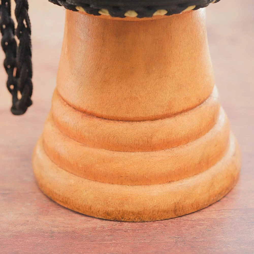 Ghanaian Djembe Drum 8" 3 Ghanaian Djembe Drum 8" - Image 3