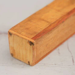 Jati Block Rainstick -CARVED CULTURE Sale jati block rainstick close up 2