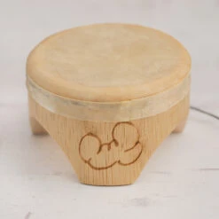 Jati Drum -CARVED CULTURE Sale jati drum close up 1