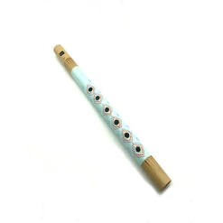 Light Blue Lembut Recorder -CARVED CULTURE Sale light blue bamboo flute