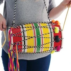 Bhangra Dhol Drum -CARVED CULTURE Sale marching bhangra dhol drum