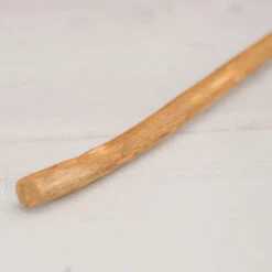 Shamanic Drum Beater -CARVED CULTURE Sale shamanic drum beater with fur close up 1