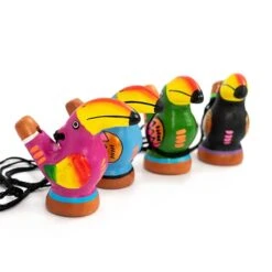 Toucan Water Whistle -CARVED CULTURE Sale toucan bird water whistle main