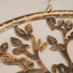 Tree Of Life Windchime -CARVED CULTURE Sale tree of life windchime close up 1